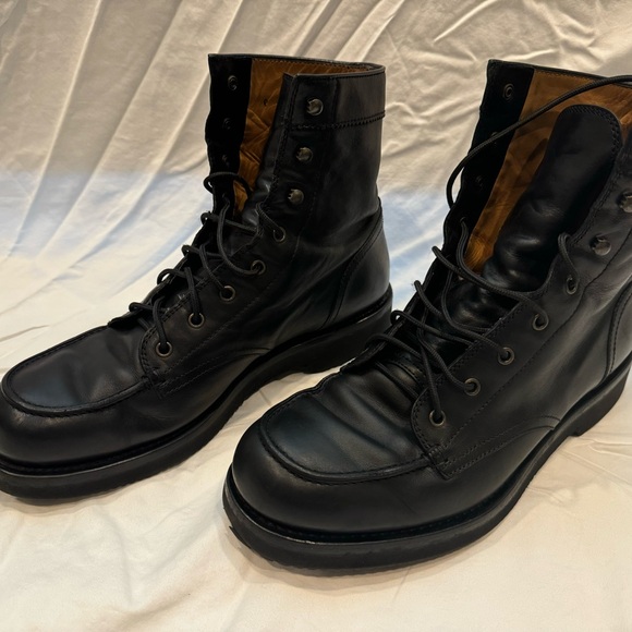 Black leather Gucci boots - Picture 5 of 6